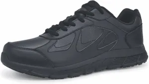 Shoes for Crews Galley II, Men's Slip Resistant Work Shoes, Water Resistant, Food Service Work Shoes, Black or White