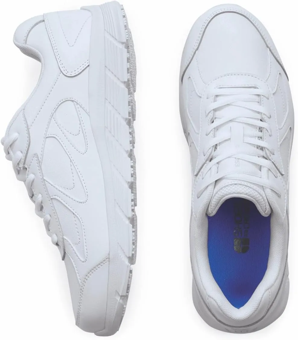 Shoes for Crews Galley II, Men's Slip Resistant Work Shoes, Water Resistant, Food Service Work Shoes, Black or White