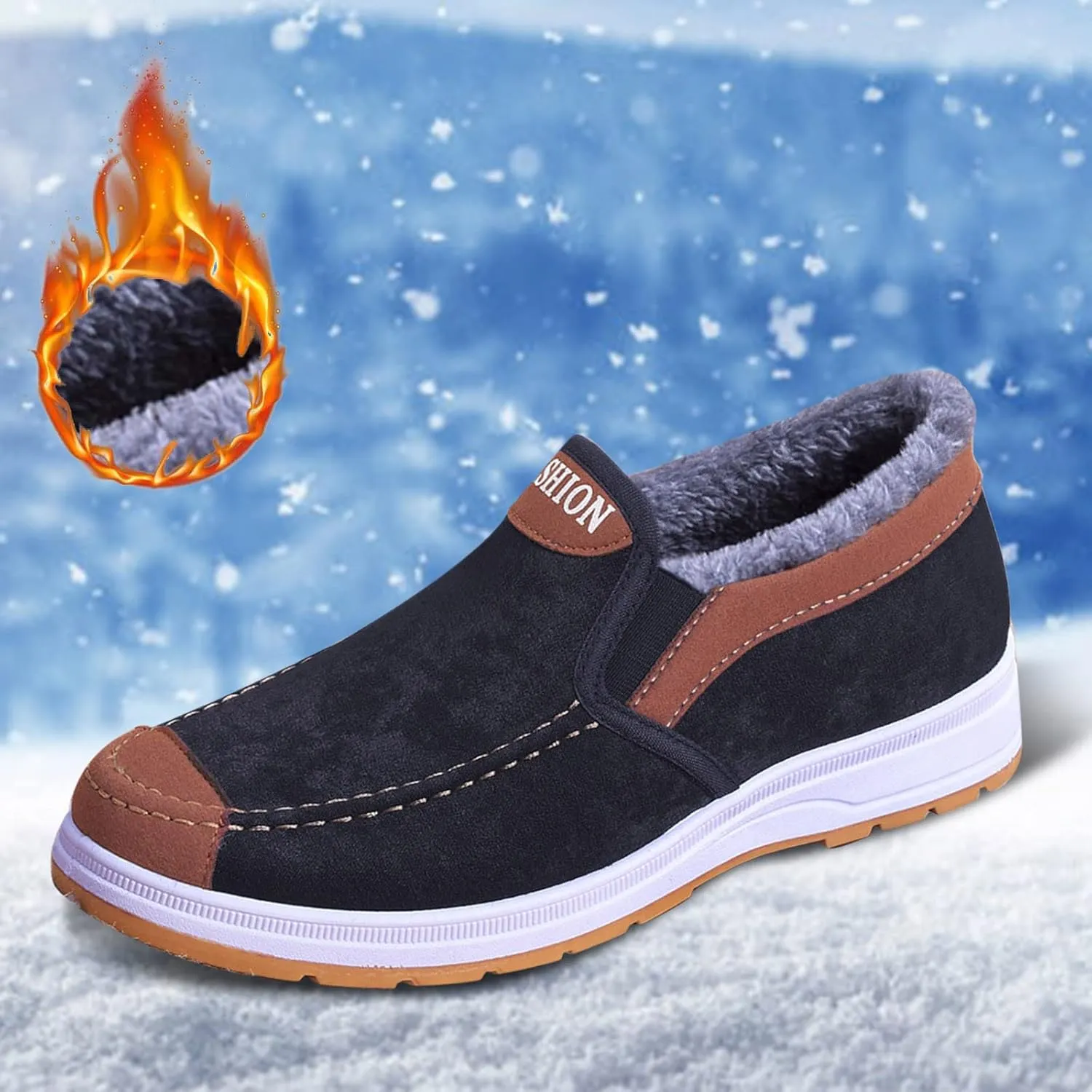 Short Winter Boots for Women Cute Women's Short Snow Boots Snow Boots Womens Wide Width Chunky Heel Winter Boots for Women Botas De Invierno Mujer Oferta
