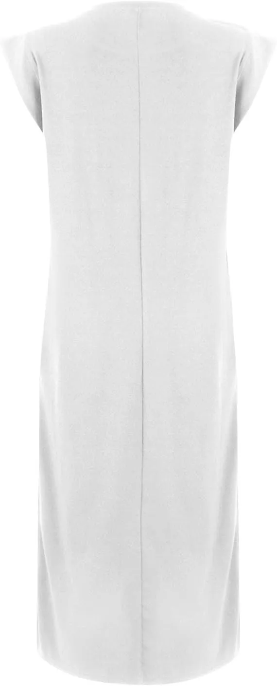 Summer Swim Plus Size Sundress Womens Tanks Loose Fit Solid Dress Women