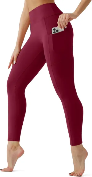 SUNCLOVE High Waisted Leggings for Women Tummy Control Buttery Soft Yoga Pants Womens Gym Workout Running Leggings