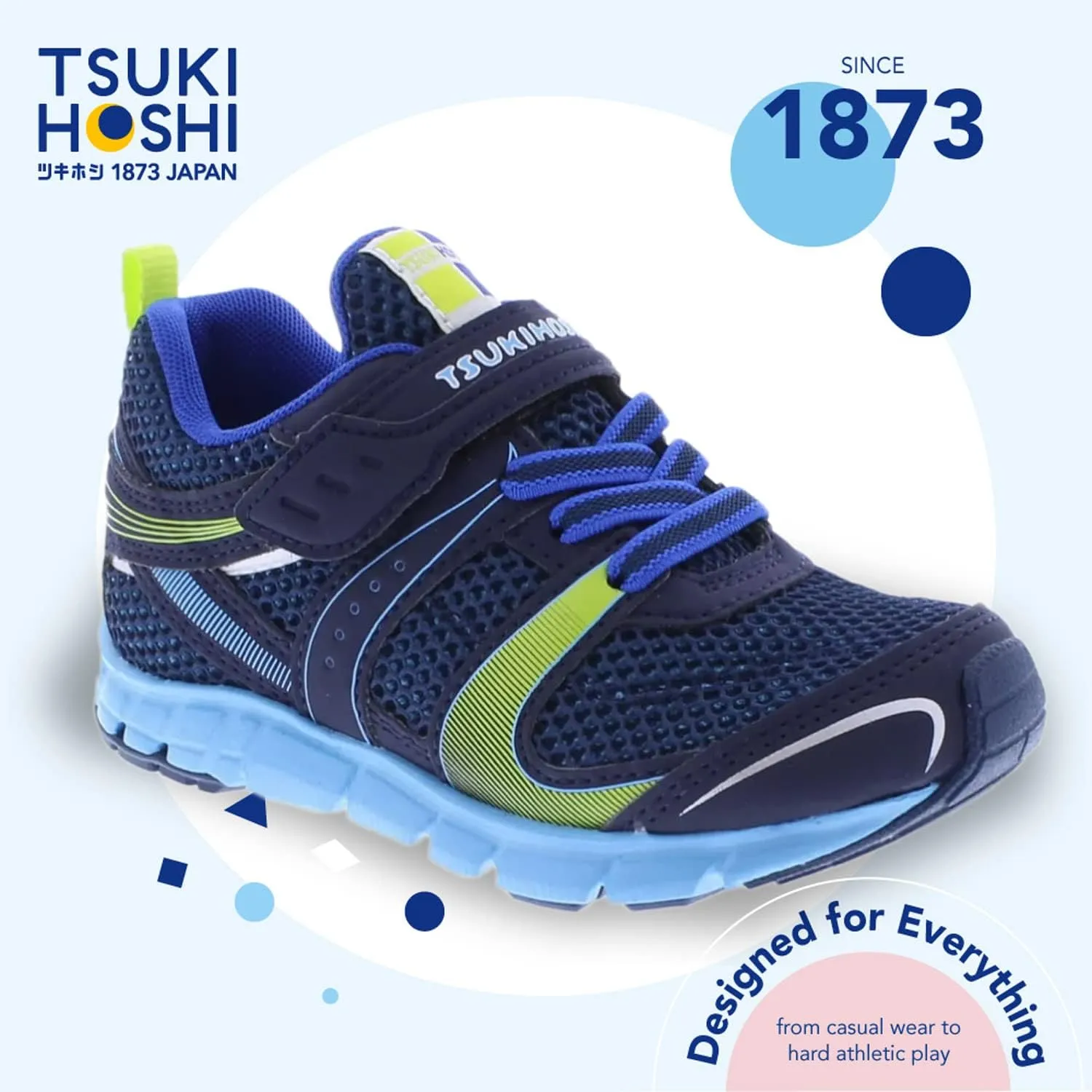 TSUKIHOSHI Unisex-Child Velocity Sneaker