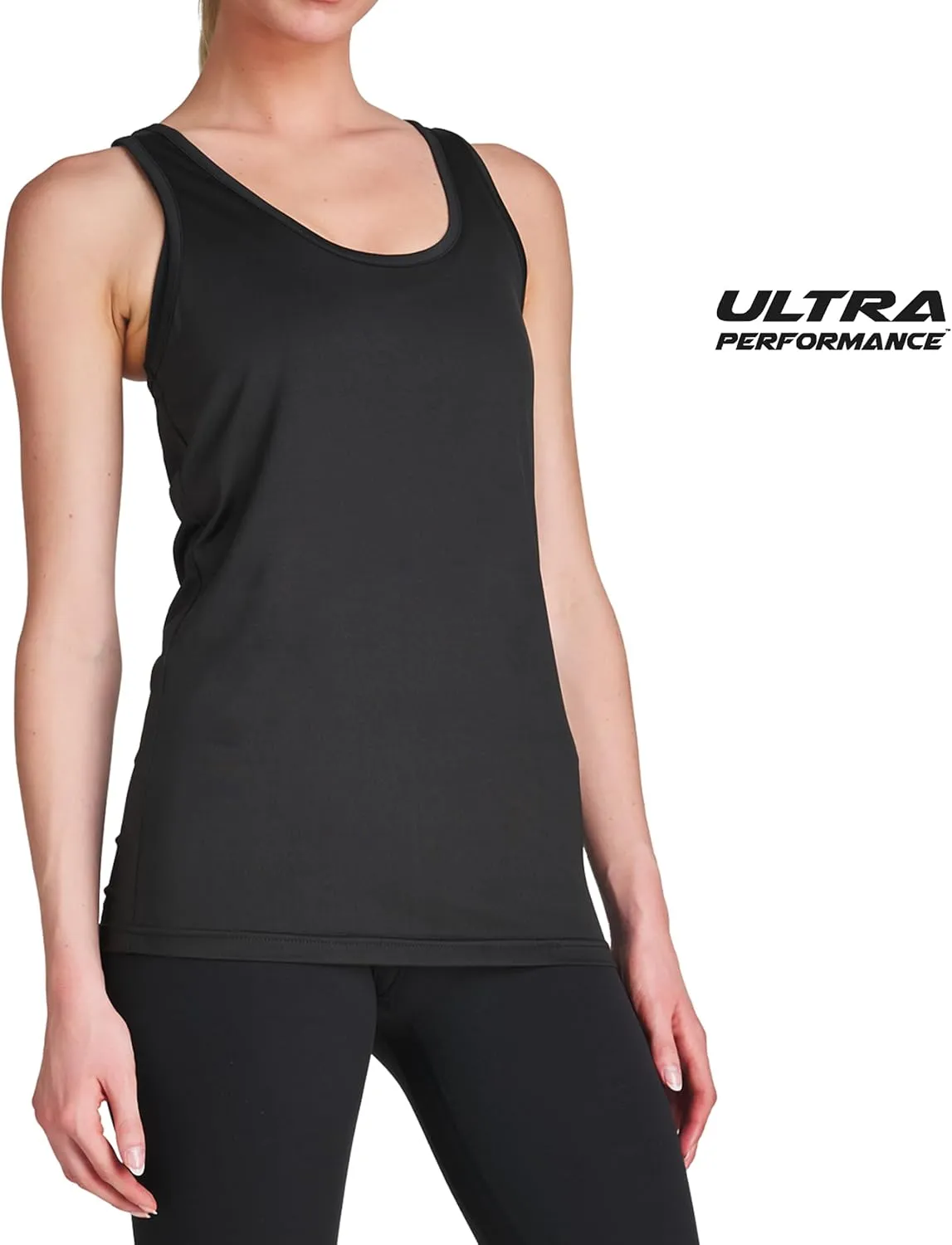 Ultra Performance Womens Athletic Workout Tank Tops 4 Pack Women's Running Shirts Casual Loose fit Gym Tanks for Women