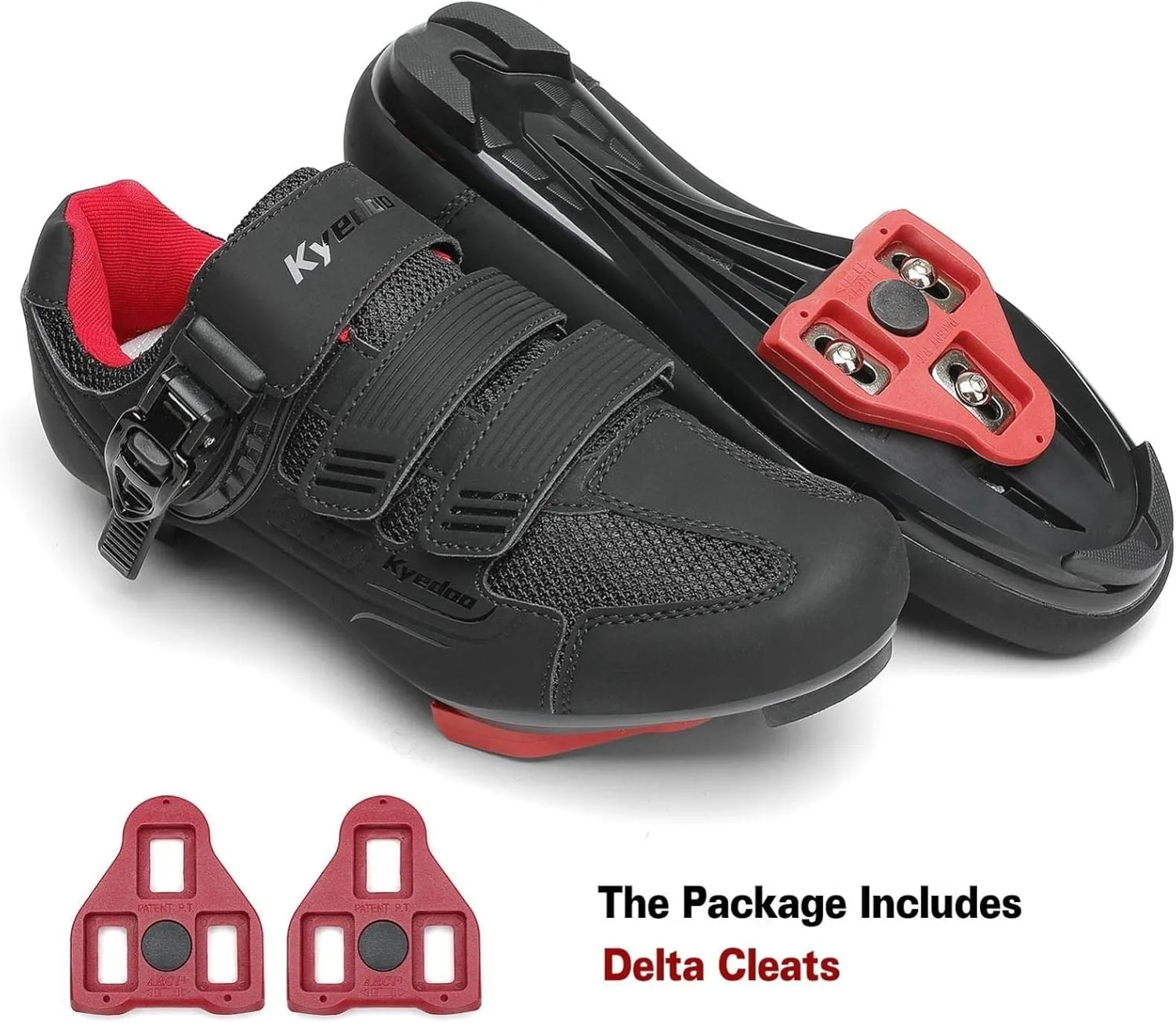 Unisex Cycling Shoes Compatible with Peloton Bike Shoes Indoor Clip in Peleton Road Bike Riding Racing Biking Shoes with Delta Cleats for Mens Womens Indoor Outdoor Bike Pedal