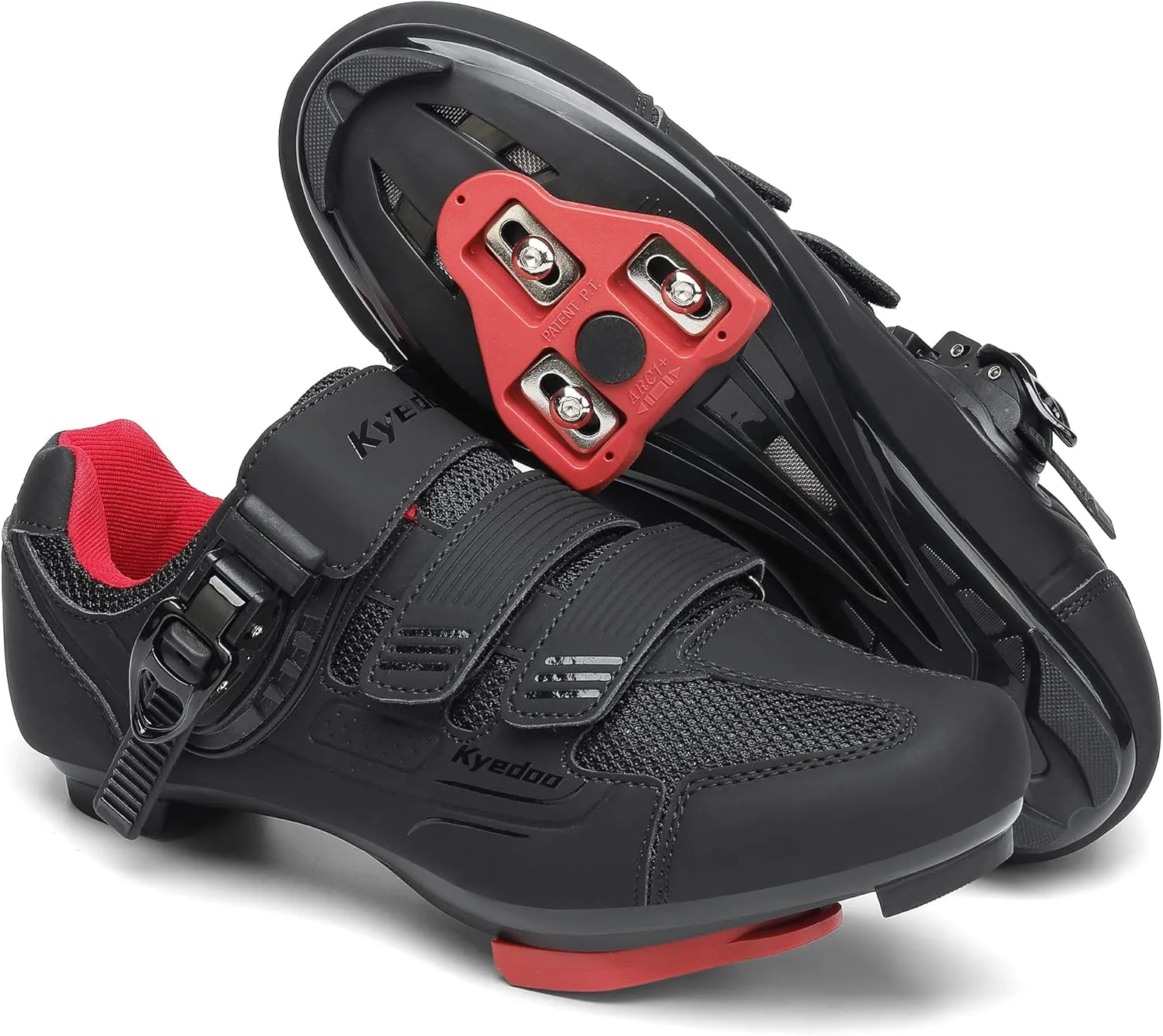 Unisex Cycling Shoes Compatible with Peloton Bike Shoes Indoor Clip in Peleton Road Bike Riding Racing Biking Shoes with Delta Cleats for Mens Womens Indoor Outdoor Bike Pedal