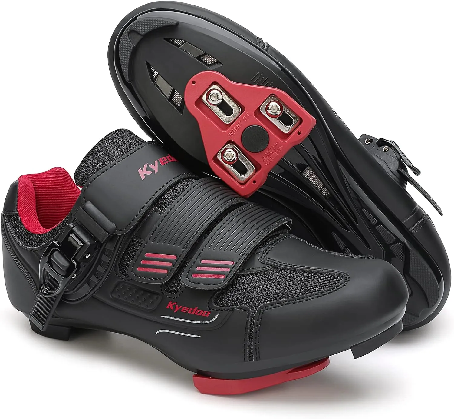 Unisex Cycling Shoes Compatible with Peloton Bike Shoes Indoor Clip in Peleton Road Bike Riding Racing Biking Shoes with Delta Cleats for Mens Womens Indoor Outdoor Bike Pedal