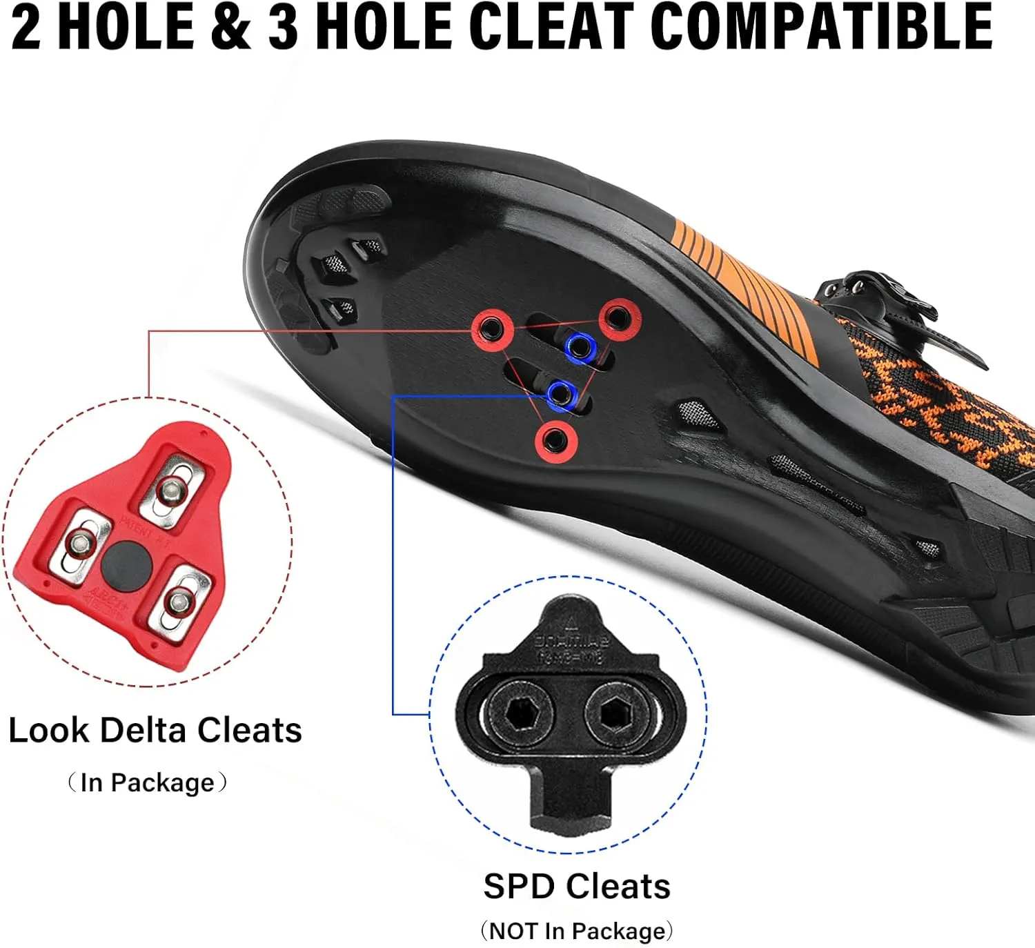 Unisex Cycling Shoes for Men Women Compatible with Peloton Bike Shoes with Delta Cleats for Road Biking Indoor Outdoor Pedal