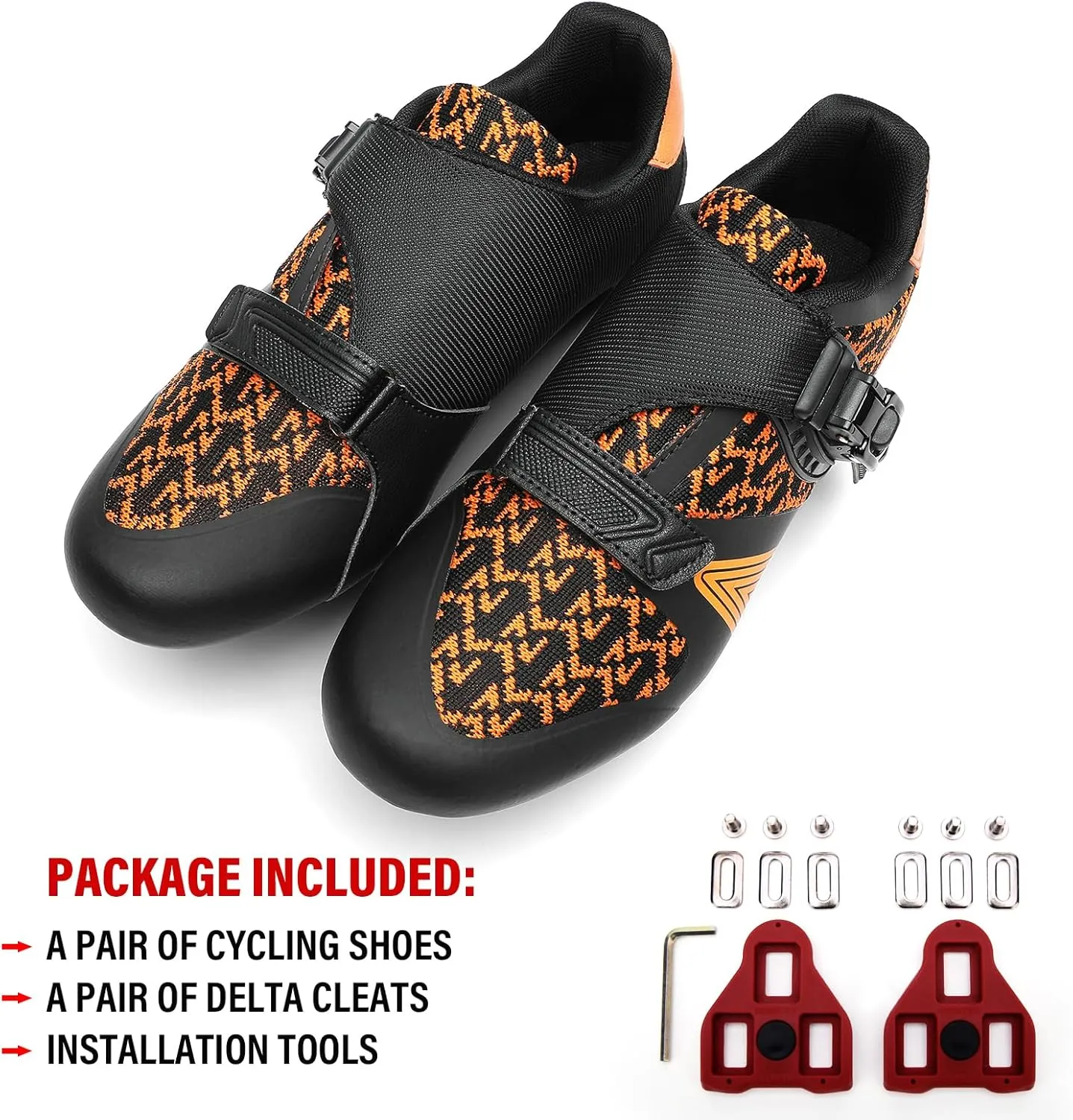 Unisex Cycling Shoes for Men Women Compatible with Peloton Bike Shoes with Delta Cleats for Road Biking Indoor Outdoor Pedal
