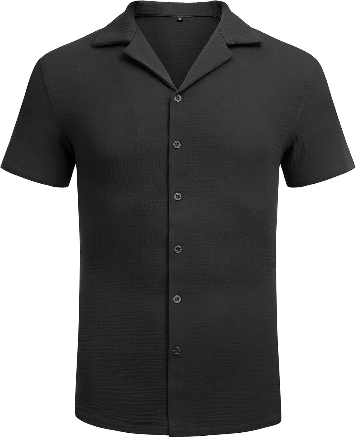 URRU Men's Shirts Short Sleeve Button Down Tropical Holiday Beach Hawaiian Shirts