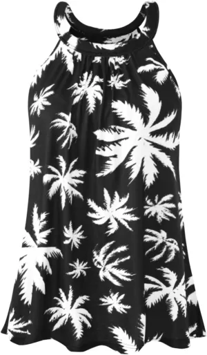 Vislivin Camisole for Women with Built in Bra Halter Neck Tanks Plead Loose Fit Cami