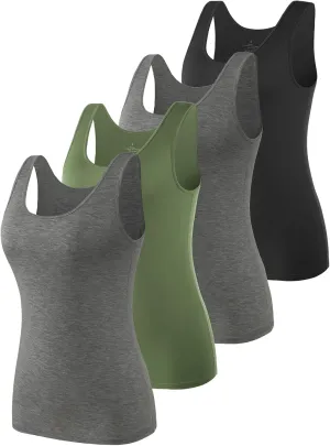 Vislivin Womens Supersoft Camisole Stretch Casual Tank Tops