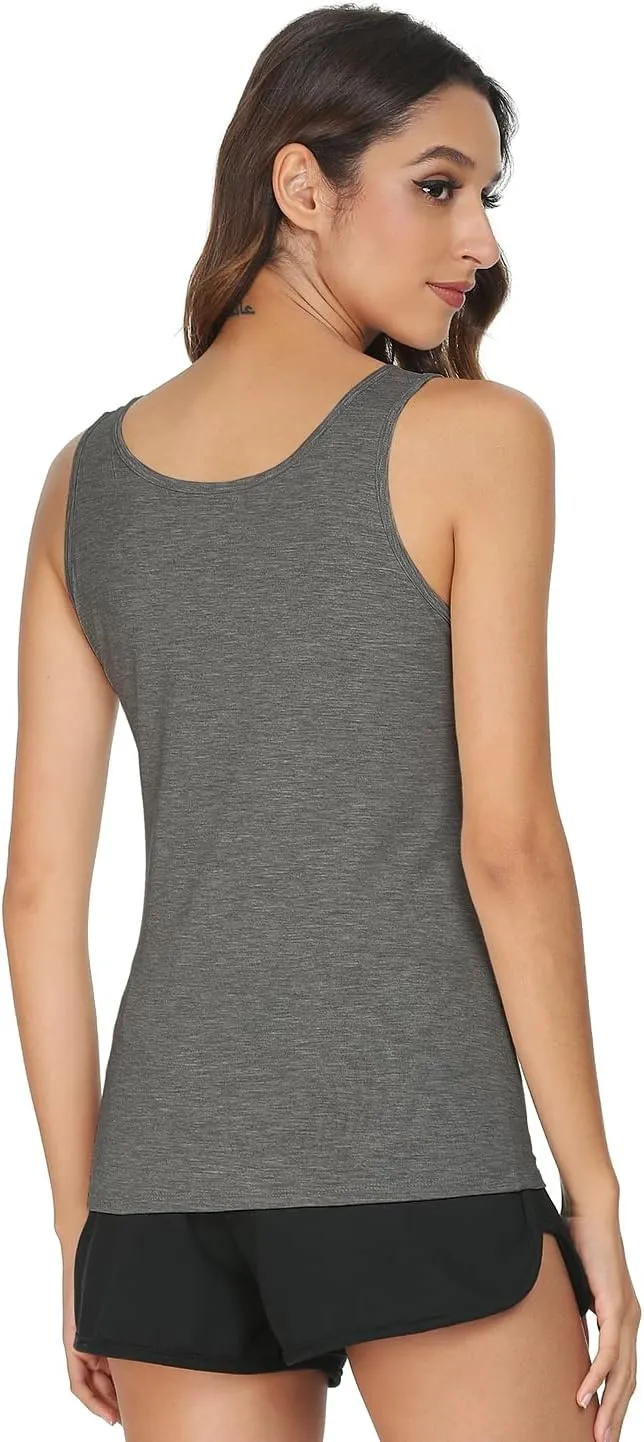 Vislivin Womens Supersoft Camisole Stretch Casual Tank Tops