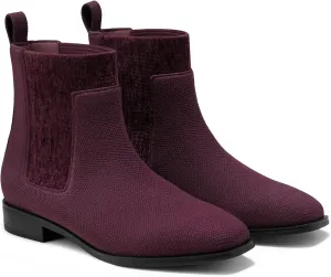 VIVAIA Riley Pro Women's Boots Slip on Square-Toe Booties Lady Dress Blazer Skirt Jeans Winter Fall Water Repellent Ankle Boots
