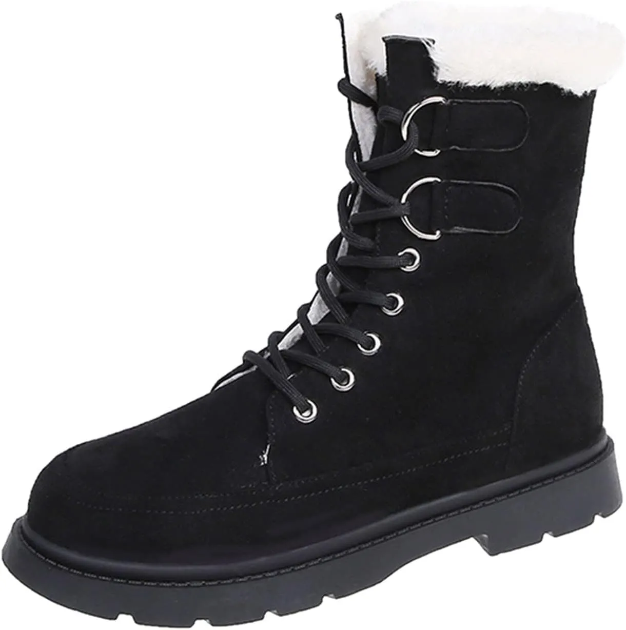 Waterproof Snow Boots for Women Womens Size 8.5 Snow Boot Winter Boots Waterproof Snow Fur Boots Heels for Women Winter Botas De Frio Para Mujer Elegantes Largas