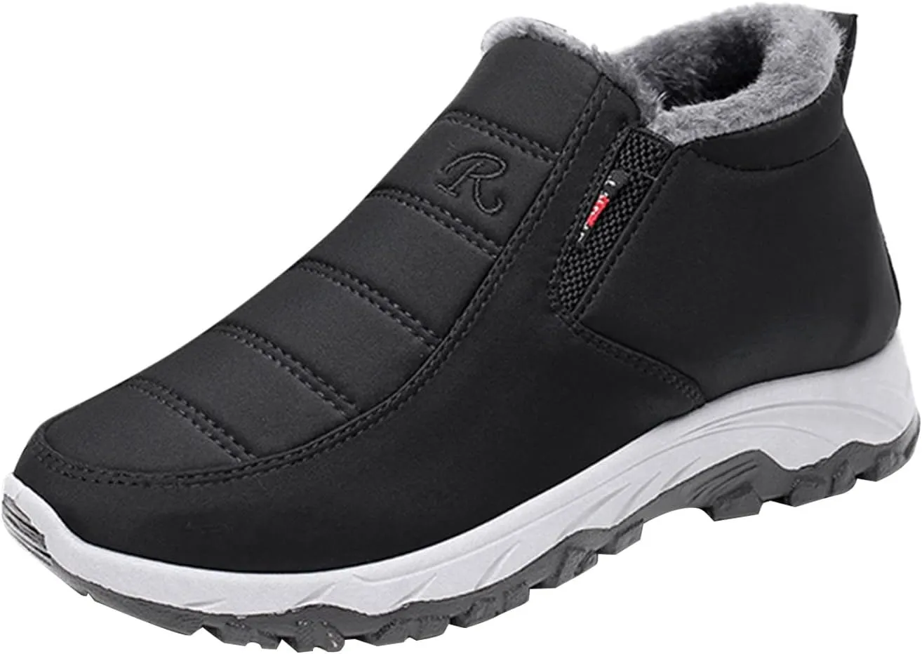 Winter Boots for Women Fashion Waterproof Winter Boots for Women Womens Snow Boots Wide Calf Winter Boots Womens Size 8.5 Women Warm Fur Lined Snow Boots Waterproof Shoes
