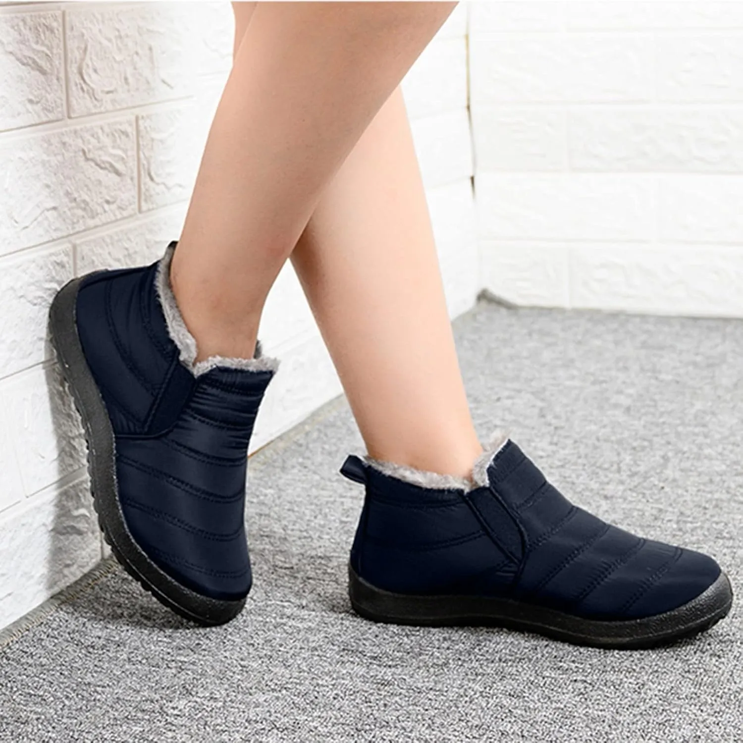 Winter Boots for Women Knee High Winter Long Boots for Women Waterproof Snow Snow Boots Size 7 Women Women Boots Winter Heels Womens Winter Hiking Boots Wide Width