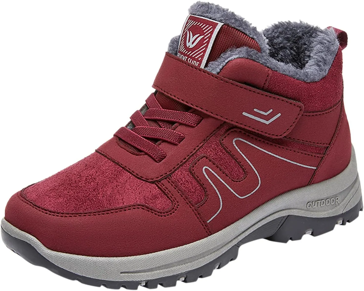 Winter Boots for Women Waterproof Snow Non Slip Womens Winter Fashion 2023 Boots Womens Snow Shoes Waterproof Insulated Zapatos De Nieve Para Mujer Botas Para Nieve De Mujer Sin Cordon