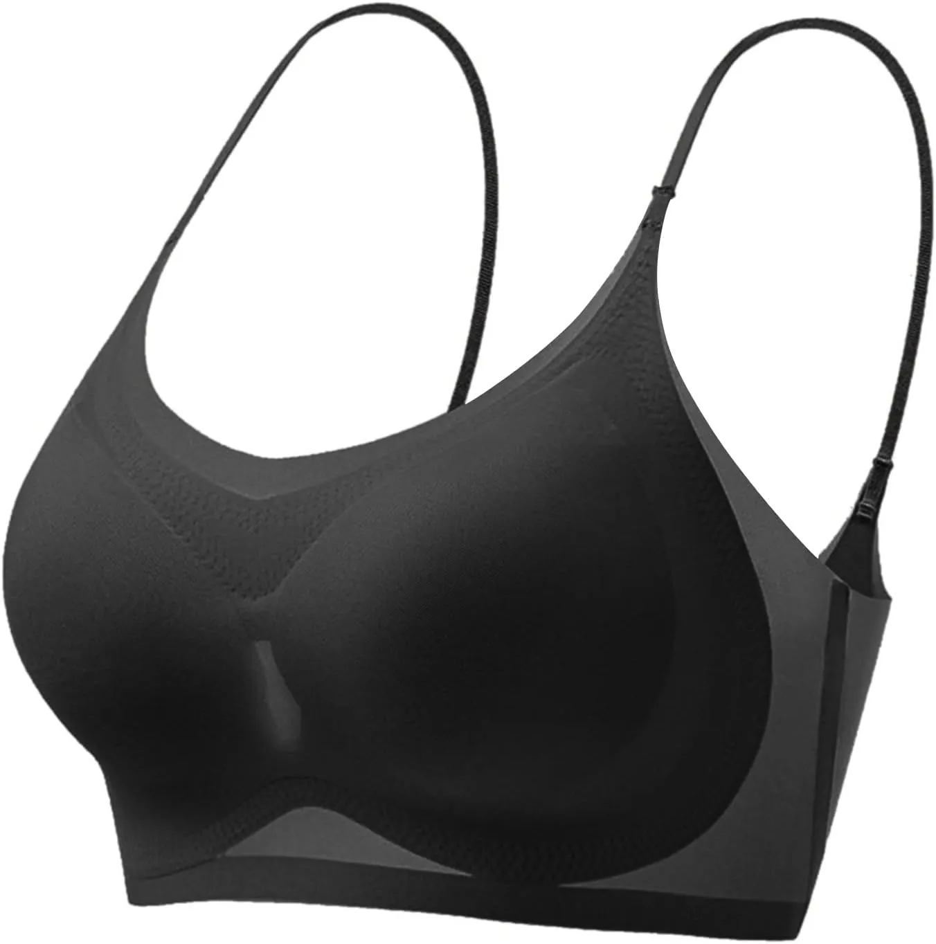 Wirefree Bras for Women Full Coverage No Underwire Everyday Bras Comfortable Bras No Underwire Seamless Everyday Bras
