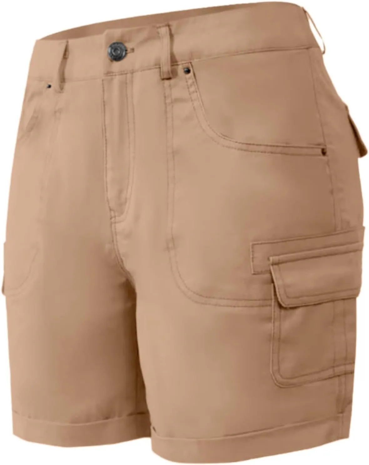 Women Running Shorts Summer Casual Loose Cargo Shorts Multiple Pockets Beach Short Trousers Outdoor Hiking Tactical Shorts