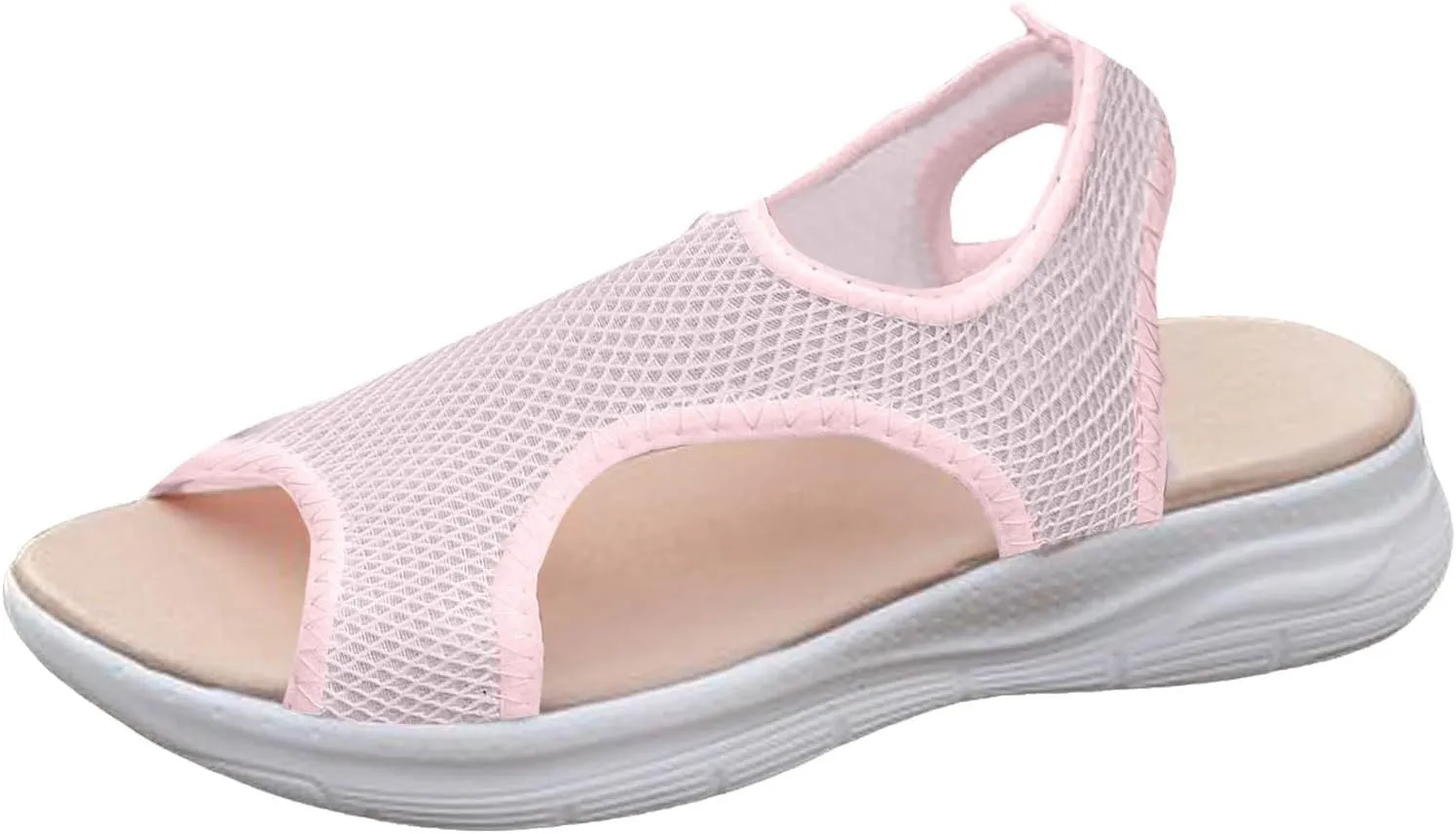 Women's Breathable Orthopedic Sandals Comfortable Walking Tennis Shoes Sandals Arch Support Jelly Stud Sandals