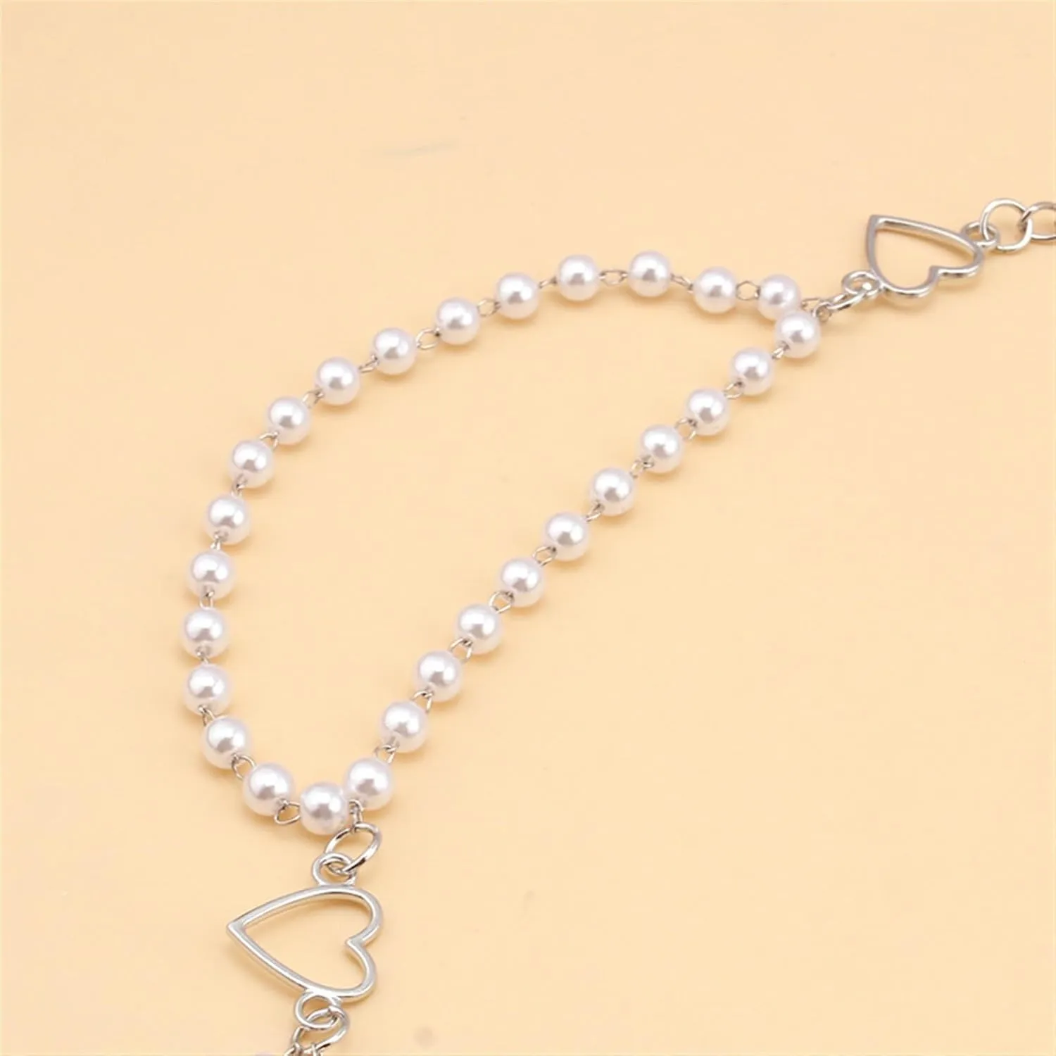 Women's Faux Fake Pearls Tassel Waist Chains Bikini Body Decoration Chain Belts For Dress Jeans