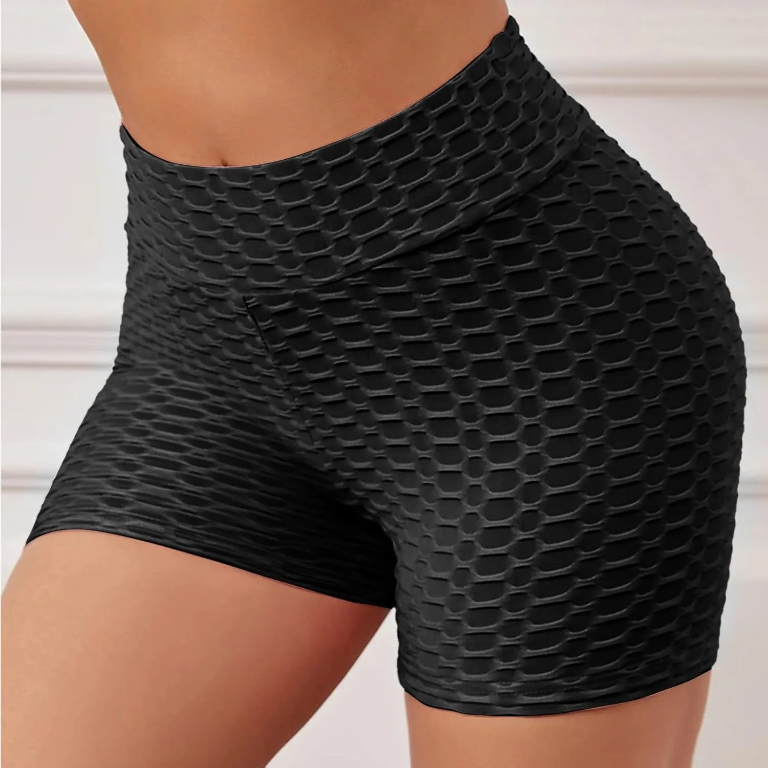 Women's Naked Feeling Biker Shorts Women Athletic Active Yoga Short Shorts Booty Shorts Mini Seamless Scrunch Short