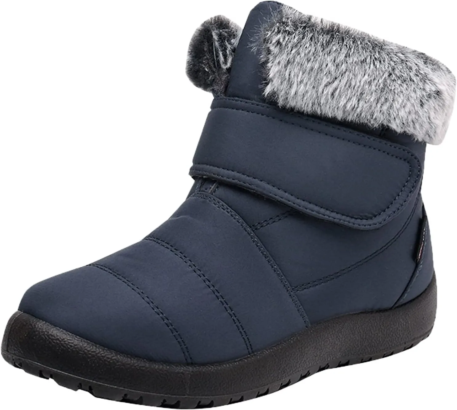 Womens Snow Boots Slip ons Womens Snow Boots 9.5 Wide Winter Waterproof Boots Women Boots Winter Fashion Botas De Frio Para Mujer Largas