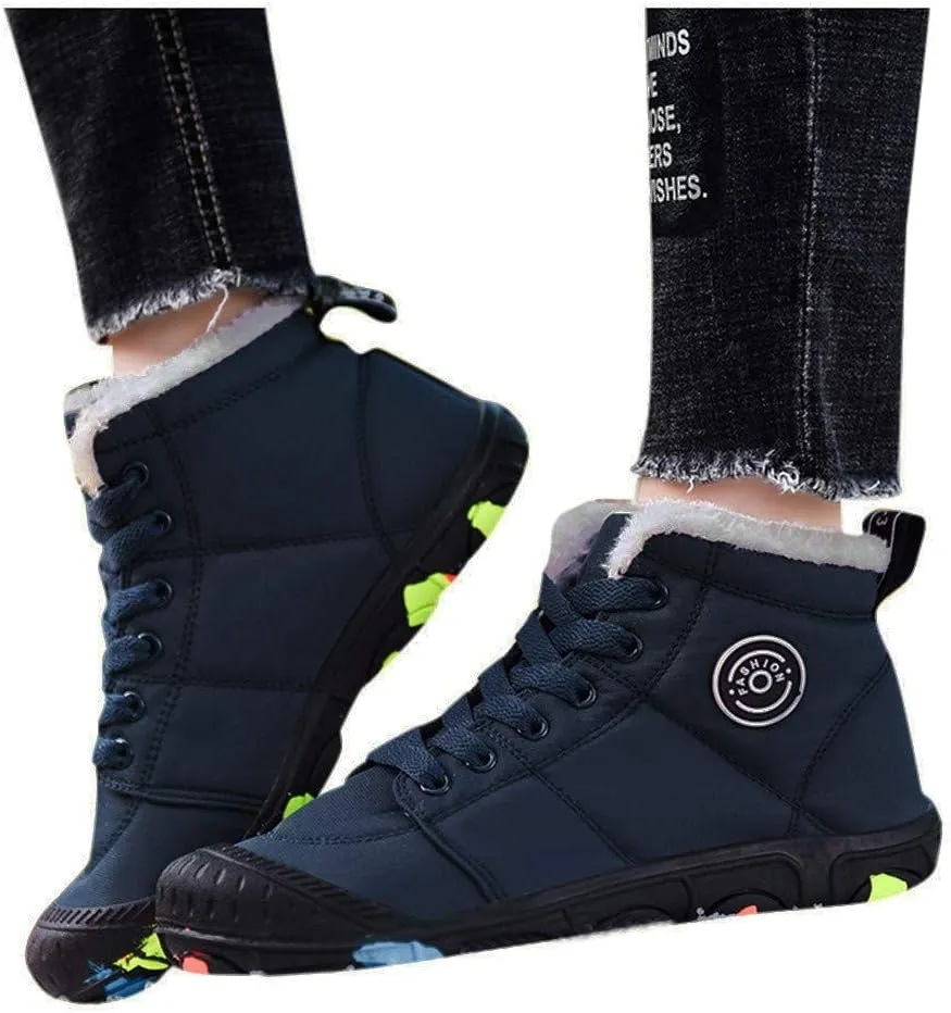 Women's Snow Boots Wide Width Size 11 Gothic Fashion Winter Boots for Women Wide Width Winter Snow Boots for Women Cozy Boots for Women Womens Waterproof Winter Boots Tall