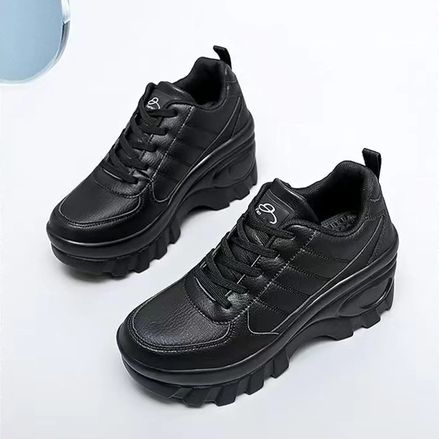 Women's Wedge Sport Walking Chunky Platform Non-Slip Running Shoes Comfort Casual Work Shoes