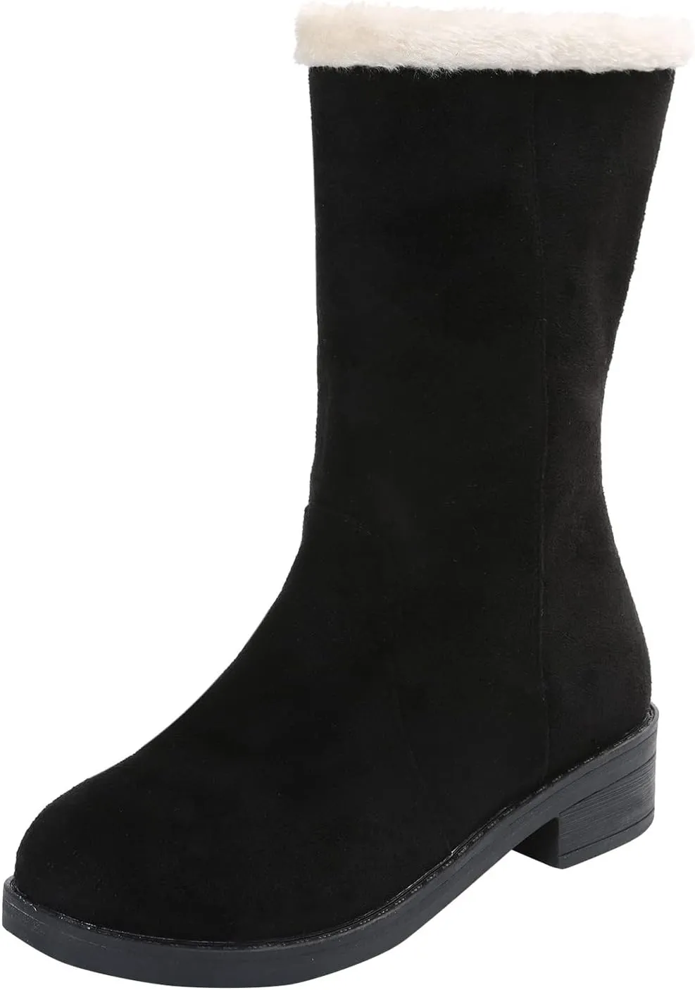 Womens Winter Snow Boots Slip ons Size 12 Wide Snow Boots for Women Womens Winter Boots 8.5 Wide Winter Boots for Women Waterproof Botas De Invierno Impermeables De Mujer