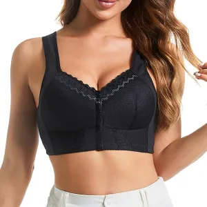 Women's Wirefree Full-Coverage Bras Everyday Seamless Padded Lace Breathable Bra Bralettes