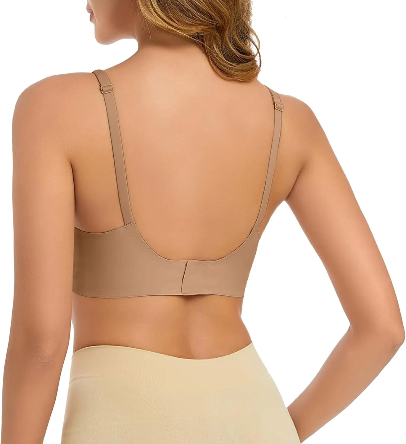 Women's Wirefree Full-Coverage Bras Everyday Seamless Padded Lace Breathable Bra Bralettes