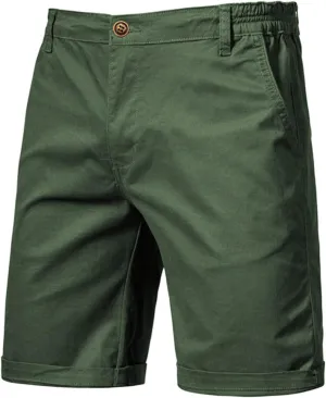 Ymosrh Men's Shorts Casual Color Outdoors Pocket Beach Work Trouser Shorts Pant Casual Shorts, M-2XL