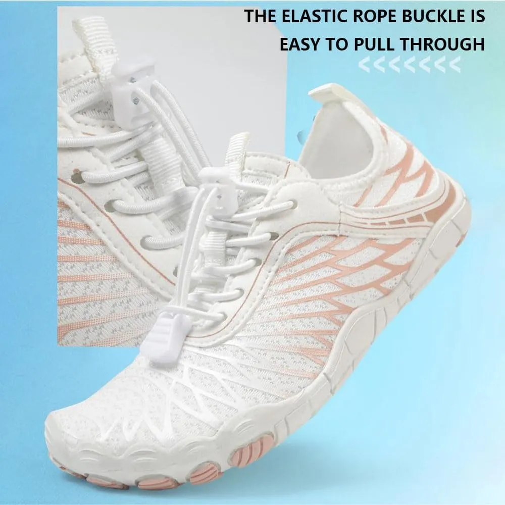 Zureto Grounding Shoes, Grounding Shoes with Copper, Hike Barefoot Footwear Waterproof Trail Running Women Mens